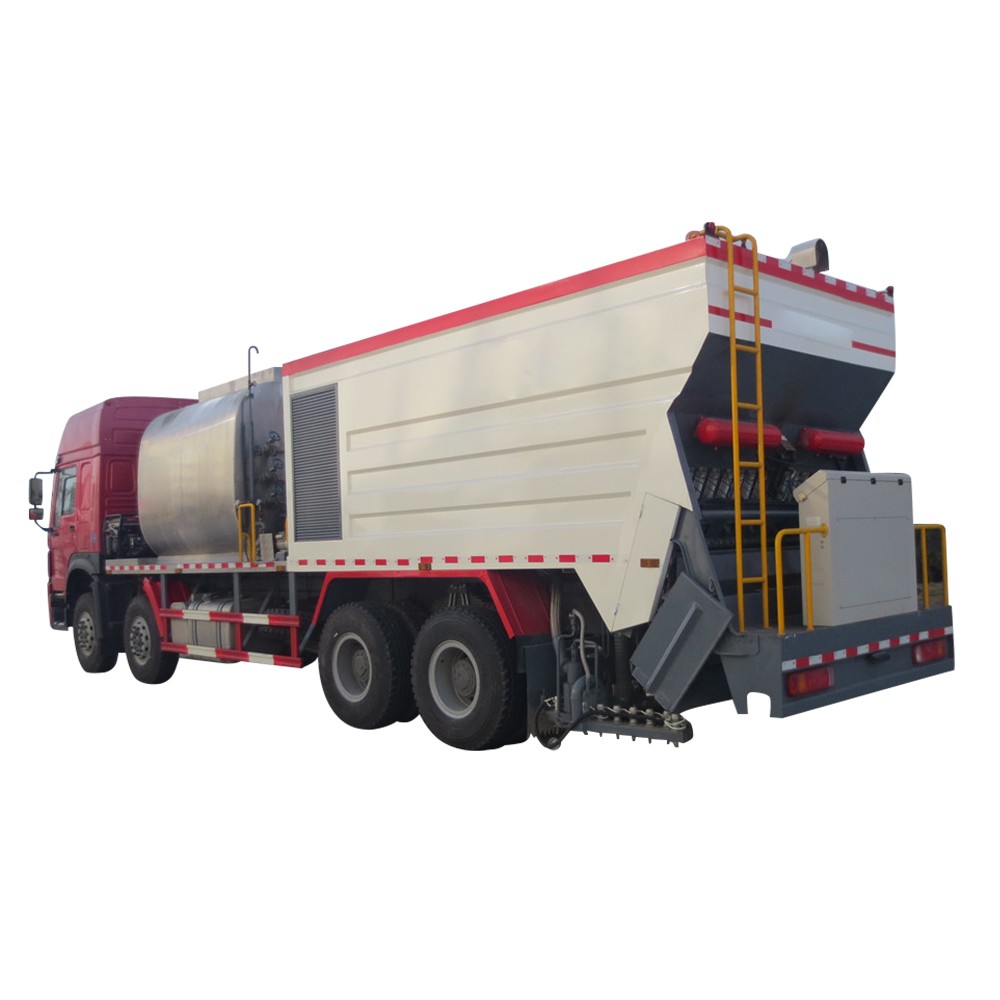 Camion de scellant synchrone d'asphalte de gravier 8 * 4