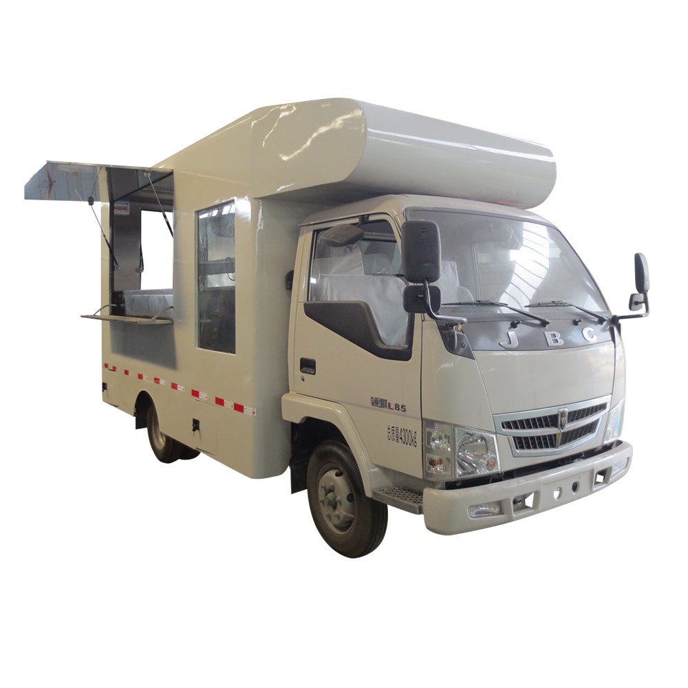 Voiture de camion de nourriture à 6 roues