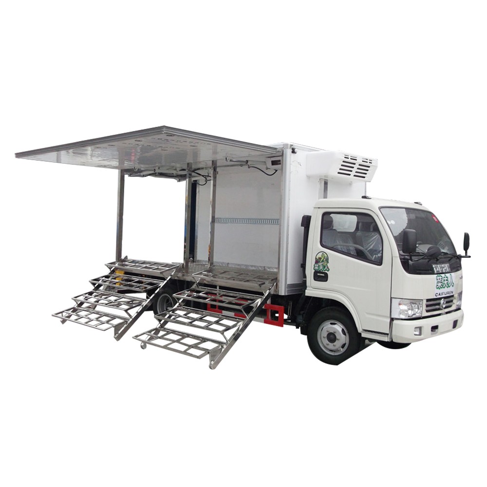 Congélateur de légumes Dongfeng camion réfrigéré
