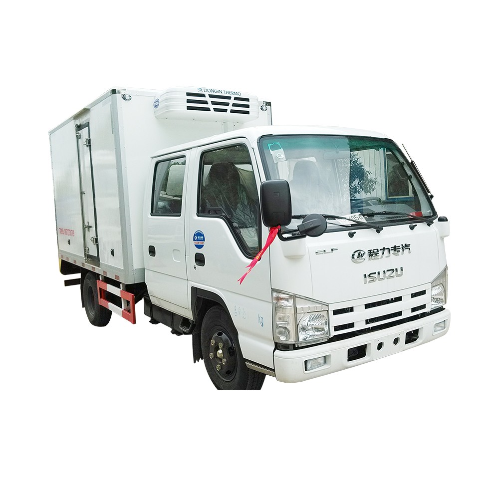 Camion réfrigéré à 6 roues de 5 tonnes