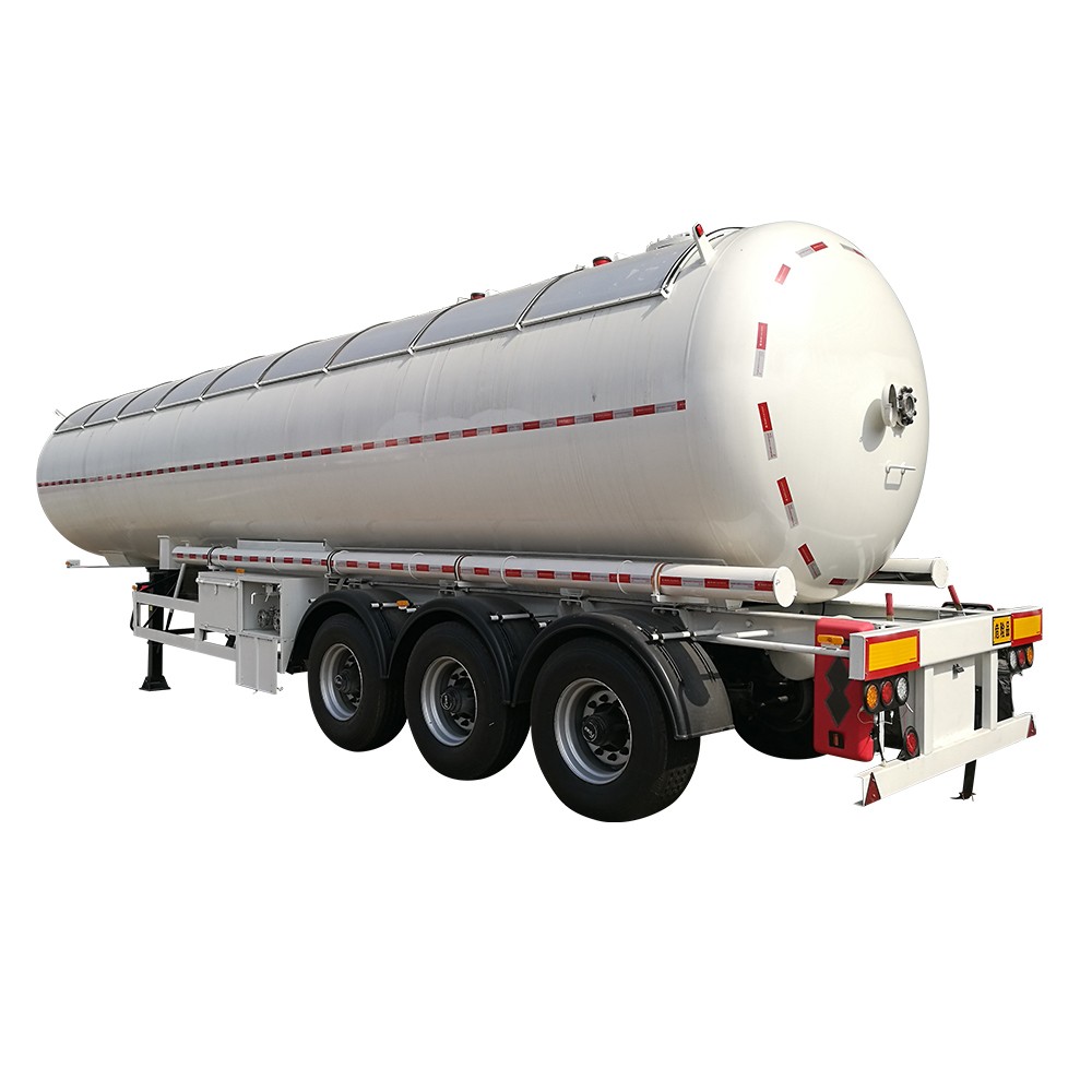 Semi-remorque Lpg 3 essieux 56000 litres avec auvent