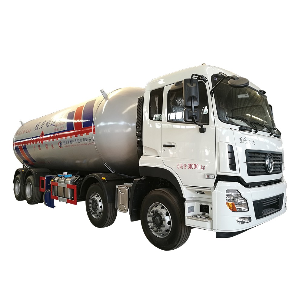 Camion de transport 8 * 4 35 Cbm Lpg