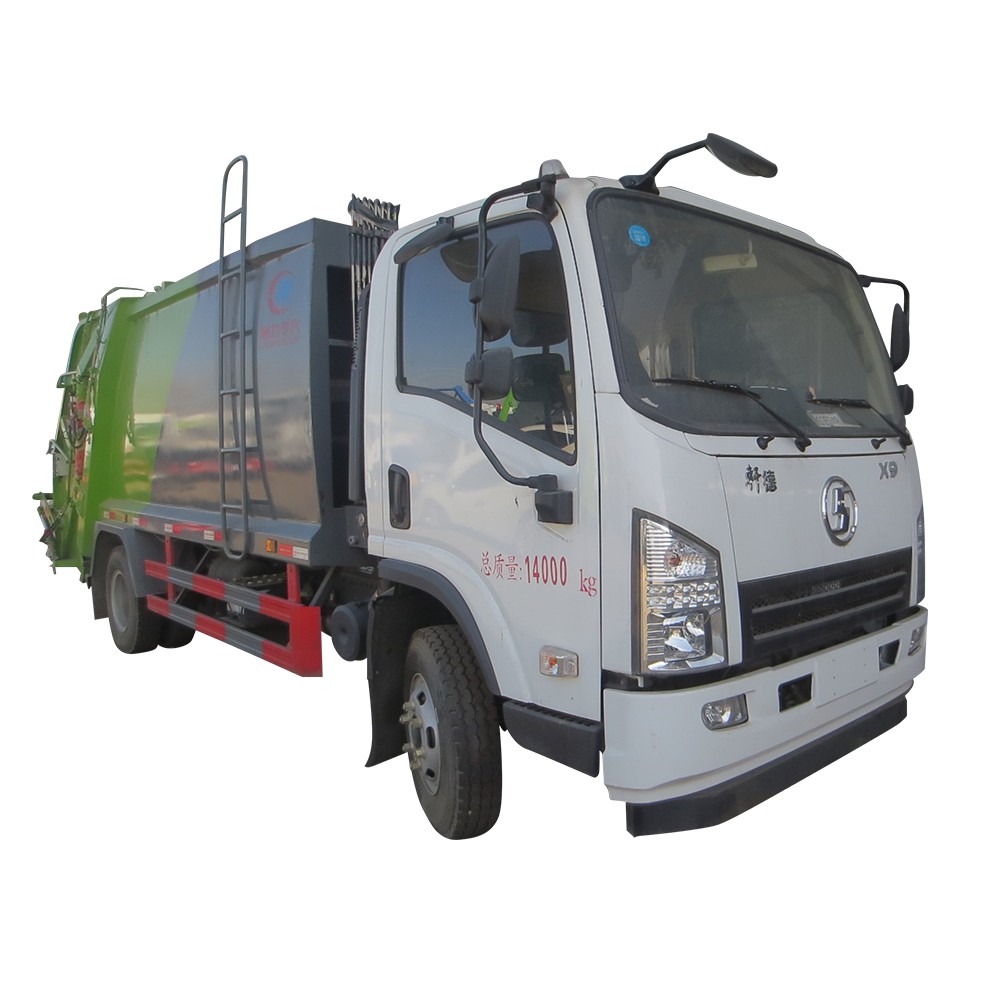 Camion compacteur à déchets Shacman 10 tonnes