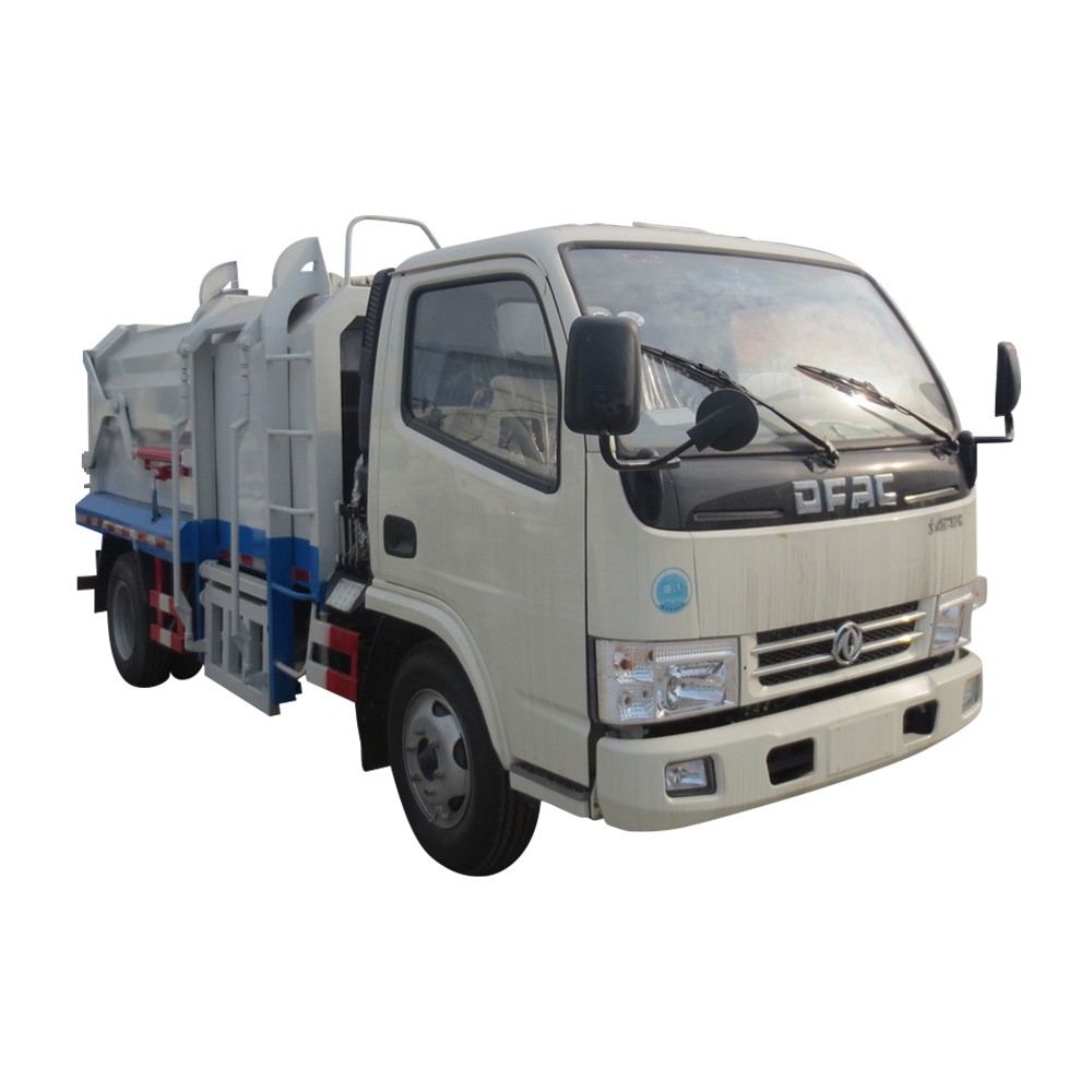 Véhicule de collecte des ordures Dongfeng 6 Cbm